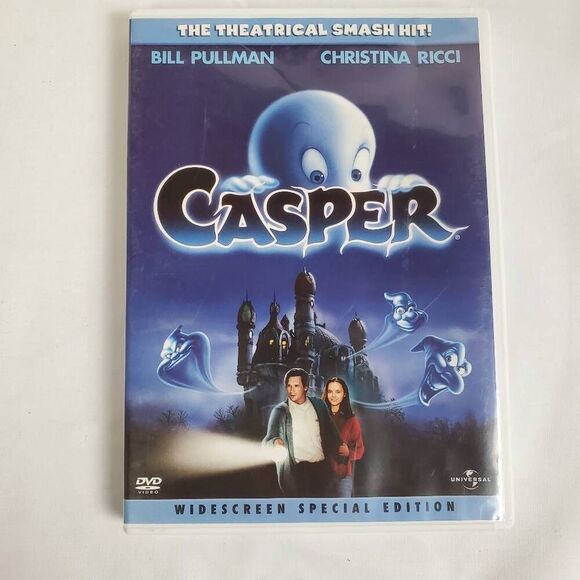 Casper DVD (1995 Theatrical Hit, Christina Ricci, Widescreen Special Edition) - Picture 1 of 3